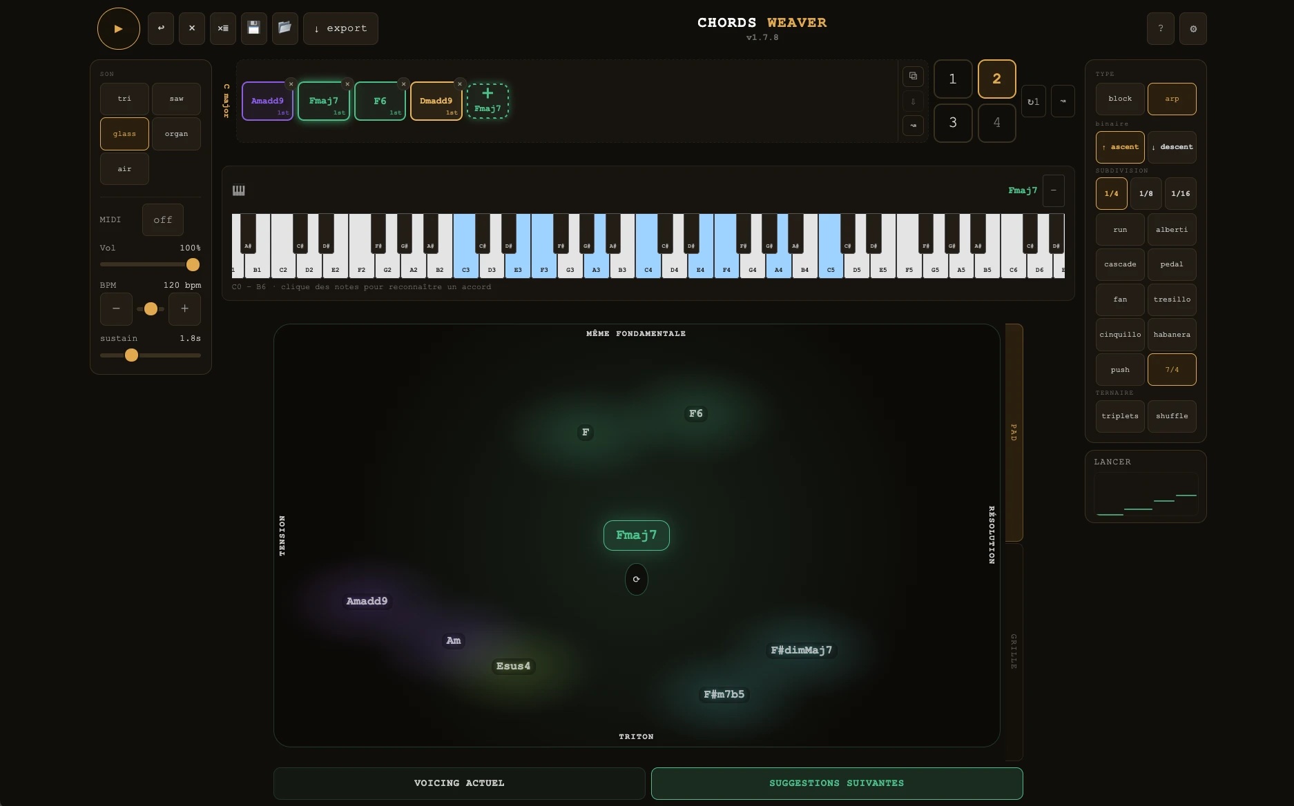 Chords Weaver